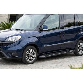 Bočne stopnice Allmond Black (2 kosa, aluminij) fotografija 1