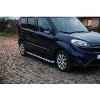 Stranske stopnice Tayga Grey (2 kos, aluminij) fotografija 1
