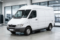 Mercedes Sprinter W901/902/903/904/905 1995–2006 Bočne stopnice Allmond Black (2 kosa, aluminij) fotografija 1