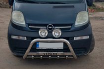 Opel Vivaro 2001–2015 Sprednji zaščitni lok WT003-4 (nerjavno jeklo) Brez napisa fotografija 9