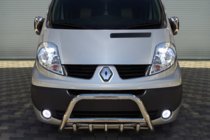 Opel Vivaro 2001–2015 Sprednji zaščitni lok WT003-4 (nerjavno jeklo) Brez napisa fotografija 3