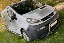 Opel Vivaro 2001–2015 Sprednji zaščitni lok WT003-4 (nerjavno jeklo) Brez napisa fotografija 5