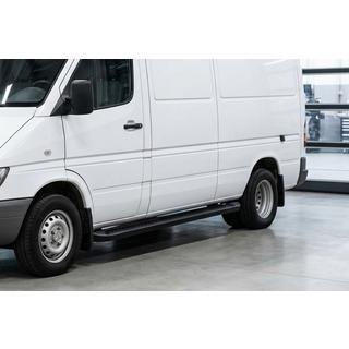 Bočne stopnice Allmond Black (2 kos, aluminij) fotografija 1