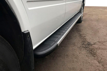 Volkswagen LT 1995–2006 Stranske stopnice Duru (2 kos, aluminij) fotografija 1