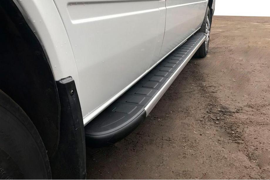 Volkswagen LT 1995–2006 Stranske stopnice Duru (2 kos, aluminij) Image
