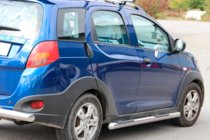 Chery Beat 2009–2015 Stranske cevi (2 kos, nerjavno jeklo) fotografija 2