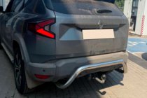 Renault Duster 2024– Zadnji zaščitni lok AK007 (nerjavno jeklo) fotografija 1