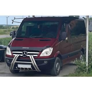 Prednji zaščitni lok F1-01M (2006-2013, nerjaveče jeklo) Mercedes Sprinter W906 2006–2018