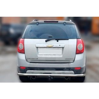 Zadnji zaščitni lok AK005 (nerjaveče jeklo) Chevrolet Captiva 2006–2019 fotografija 2