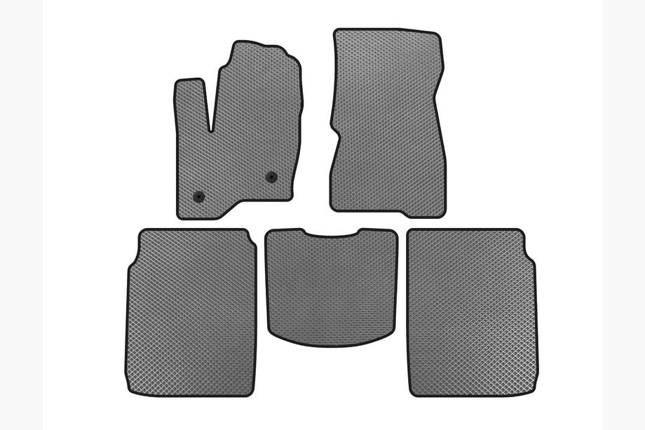 Ford Flex 2009–2019 EVA preproge za kabino (2 vrsti, 2013-2019, Siva) Image