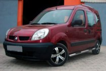 Renault Kangoo 1998–2008 Stranske cevi (2 kos, nerjavno jeklo) fotografija 2