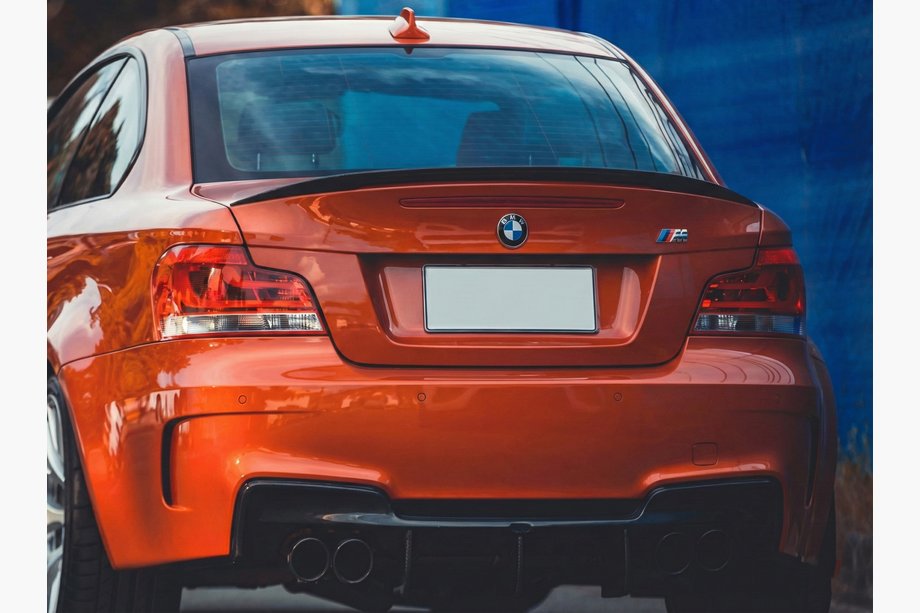 BMW serija 1 E81/E82/E87/E88 2004–2011 Spojler P-Style (za E82, črna sijaj) Image