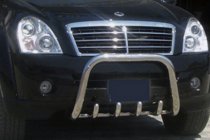 SsangYong Rexton I 2001–2017 Prednji zaščitni lok QT006 (nerjaveče jeklo) fotografija 1