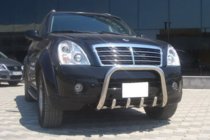 SsangYong Rexton I 2001–2017 Prednji zaščitni lok QT006 (nerjaveče jeklo) fotografija 3