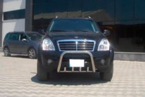 SsangYong Rexton I 2001–2017 Prednji zaščitni lok QT006 (nerjaveče jeklo) fotografija 4