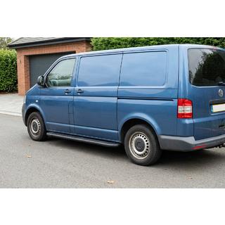 Bočne stopnice Bosphorus Black (2 kos, aluminij) Volkswagen T5 Transporter 2003–2010 fotografija 1