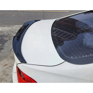M4-Style spojler (za F30/F80, črna visok sijaj) BMW serija 3 F30/F31 2012–2019 fotografija 1