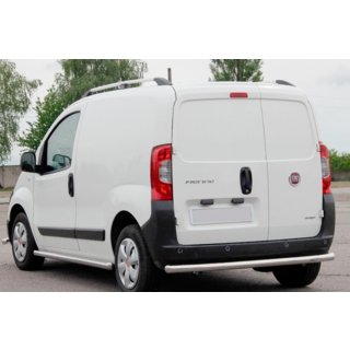 Zadnji zaščitni lok (nerjaveče jeklo) Fiat Fiorino/Qubo 2008–2024 fotografija 1