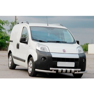 Sprednji zaščitni lok Shark (nerjaveče jeklo) Fiat Fiorino/Qubo 2008–2024 fotografija 2