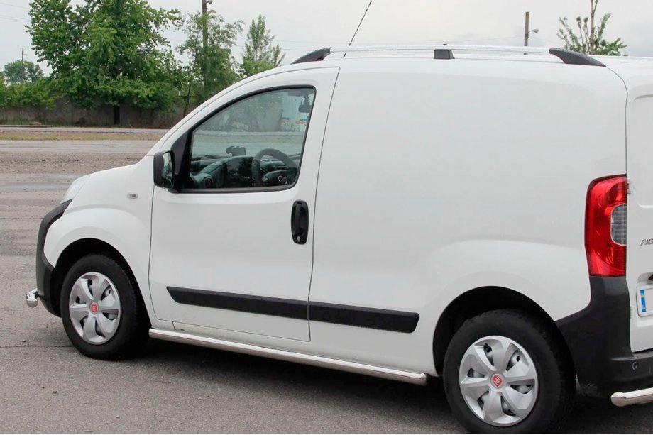 Fiat Fiorino/Qubo 2008–2024 Bočne cevi Ø60 (2 kosa, nerjavno jeklo) Image