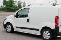 Peugeot Bipper 2008–2017 Bočne cevi Ø60 (2 kosa, nerjavno jeklo) fotografija 1