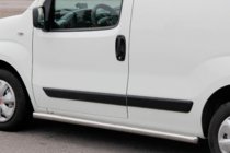 Peugeot Bipper 2008–2017 Bočne cevi Ø60 (2 kosa, nerjavno jeklo) fotografija 2