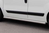 Peugeot Bipper 2008–2017 Bočne cevi Ø60 (2 kosa, nerjavno jeklo) fotografija 3