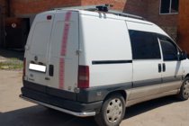 Fiat Scudo 1996–2007 Zadnji zaščitni lok AK005 (nerjaveče jeklo) fotografija 3