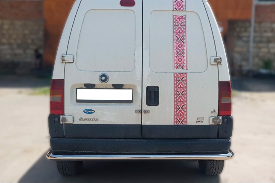 Fiat Scudo 1996–2007 Zadnji zaščitni lok AK005 (nerjaveče jeklo) Image