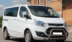 Ford Custom 2013–2022 Prednji zaščitni lok WT003 (nerjaveče jeklo) fotografija 4