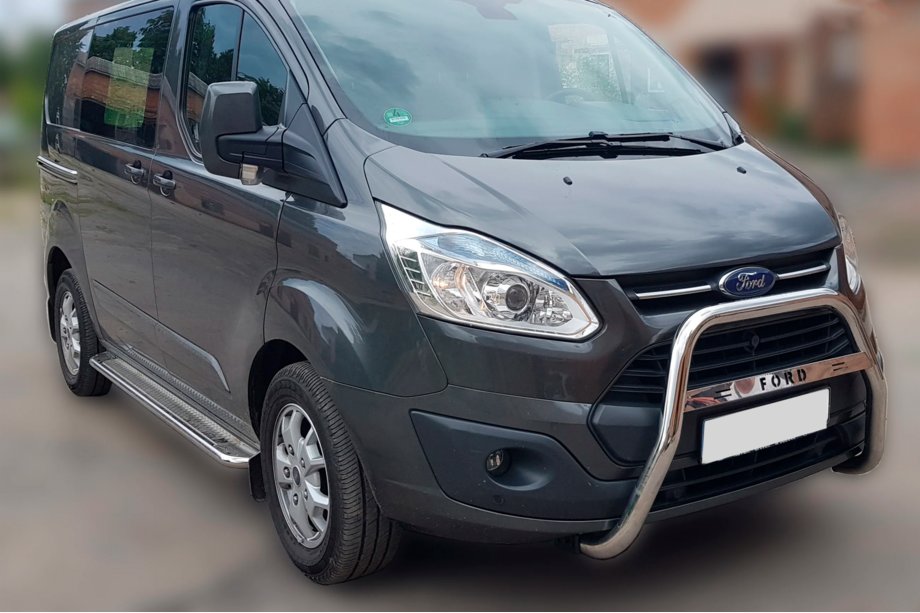 Ford Custom 2013–2022 Sprednji zaščitni lok WT006 F1-55 (nerjaveče jeklo) Image