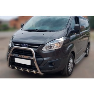 Prednji zaščitni lok WT006 F1-56 (nerjavno jeklo) Ford Custom 2013–2022