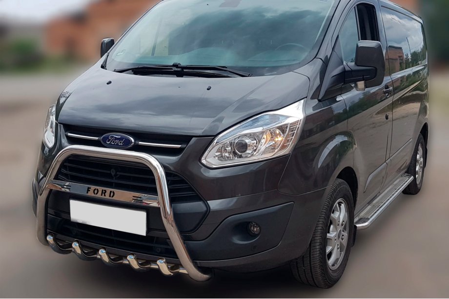 Ford Custom 2013–2022 Prednji zaščitni lok WT006 F1-56 (nerjavno jeklo) Image