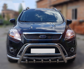 Ford Kuga 2008–2013 Sprednji zaščitni lok (bullbar) WT003-Exclusive (nerjaveče jeklo) fotografija 1