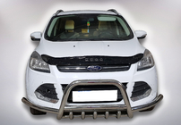 Ford Kuga/Escape 2013–2019 Sprednji zaščitni lok (bullbar) WT003-Exclusive (nerjaveče jeklo) fotografija 1