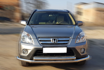 Honda CRV 2001–2006 Sprednji zaščitni lok ST014 (nerjavno jeklo) Ø60/60 mm fotografija 1