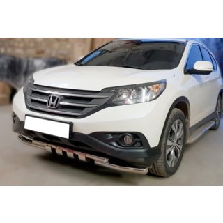 Sprednji zaščitni lok Shark (nerjaveče jeklo) Honda CRV 2012–2016 fotografija 2