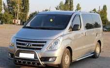 Hyundai H300, H1, Starex 2008–2020 Prednji zaščitni lok WT003 (nerjaveče jeklo) fotografija 2
