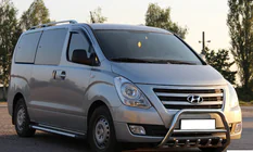 Hyundai H300, H1, Starex 2008–2020 Prednji zaščitni lok WT003 (nerjaveče jeklo) fotografija 3