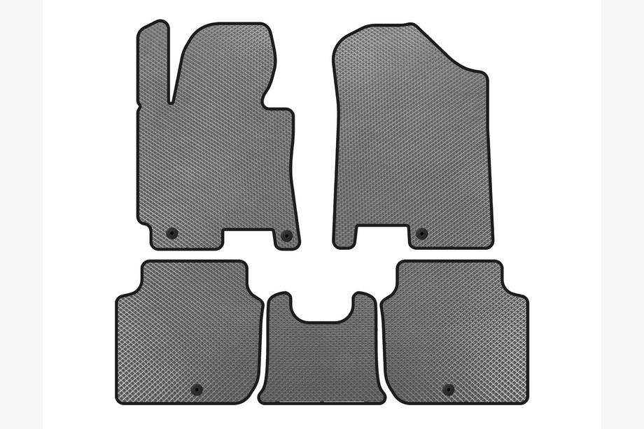 Kia Forte 2008–2024 EVA preproge za avto (2012-2016, Sive) Image