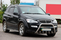 SsangYong Action 2005–2018 Sprednji zaščitni lok WT004 (nerjavno jeklo) fotografija 3