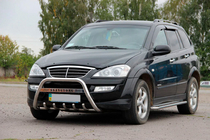 SsangYong Action 2005–2018 Sprednji zaščitni lok WT004 (nerjavno jeklo) fotografija 2