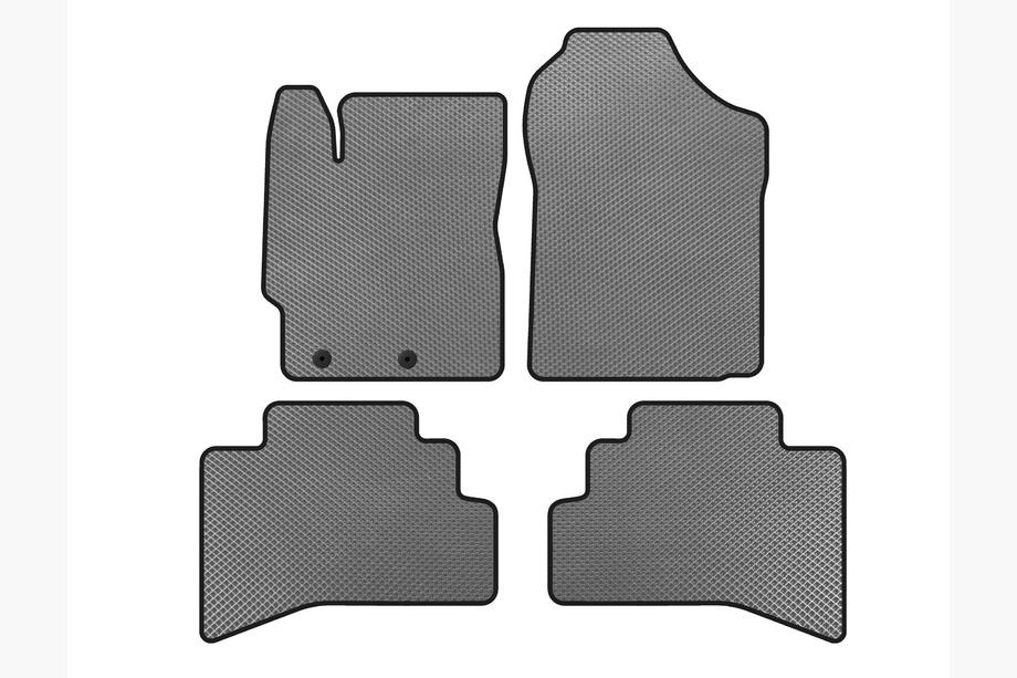 Toyota Prius C 2012–2019 EVA avtomobilski tepihi (sivi) Image