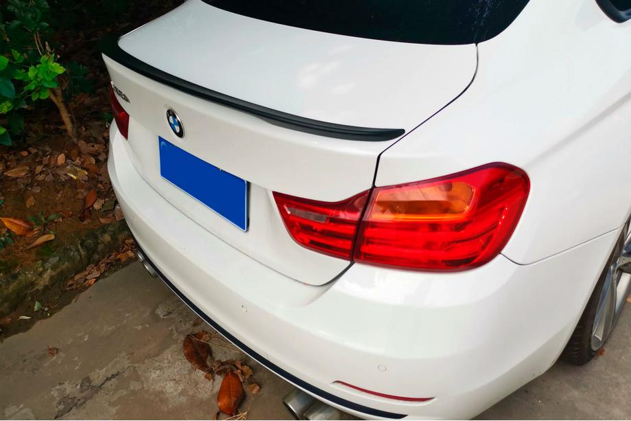 BMW serija 4 F32/F33/F36 2012–2020 Spojler P-Style (za F32, črn sijaj) Fotografija 1