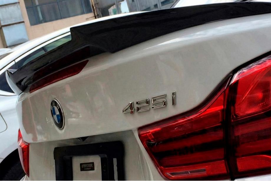 BMW serija 4 F32/F33/F36 2012–2020 Spojler M4-Style (za F33, črna sijaj) Image
