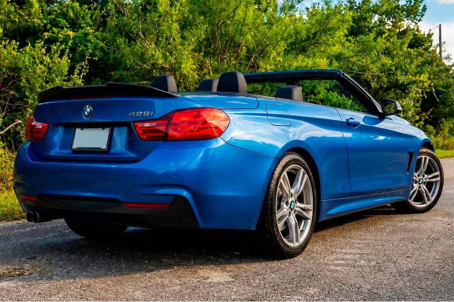 BMW serija 4 F32/F33/F36 2012–2020 Spojler PSM-Style (za F33, sijajno črna) Image