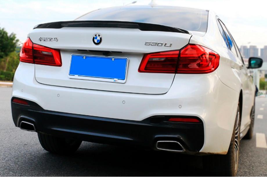 BMW serija 5 G30/G31 2017–2023 Spojler P-Style (črna visok sijaj) Image