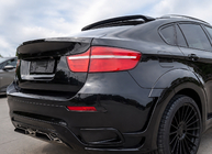 BMW X6 E71 2008–2014 Strešni spojler (črna visok sijaj) fotografija 1