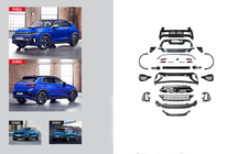 Volkswagen T-Roc 2017–2025 Restyling komplet za 2022+ R fotografija 1