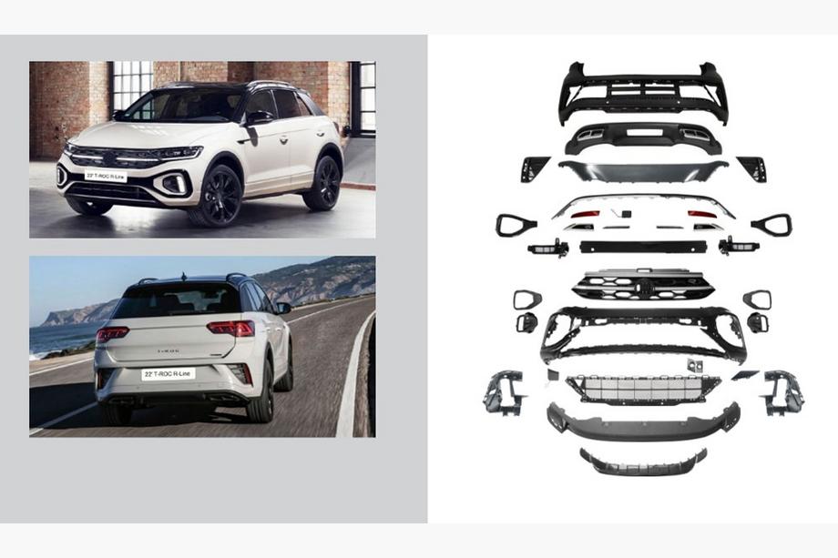 Volkswagen T-Roc 2017–2025 R-Line body kit (za 2022+) Image